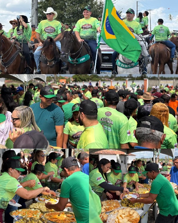 A 8ª Cavalgada da Independência na Terra da Farinha foi um verdadeiro SUCESSO!